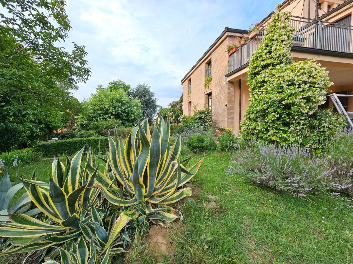 Casa Vincenzo 130 Mq Con Portico Ed Ingresso Esclusivo Dal Giardino Villa Felino Eksteriør billede